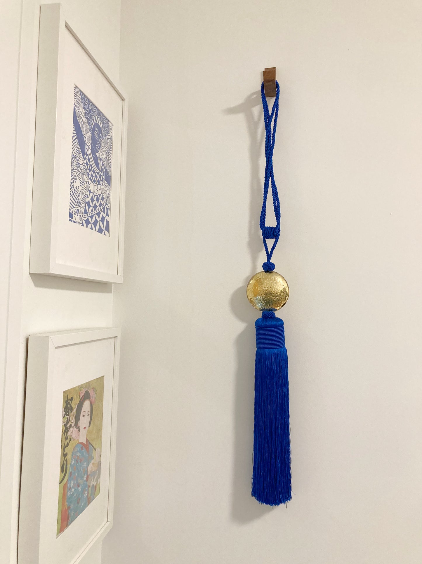 Large Tassel in Majorelle Blue